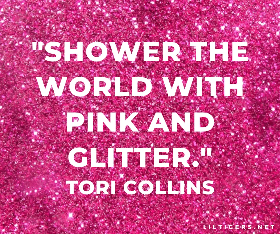 sweet glitter quotes for kids