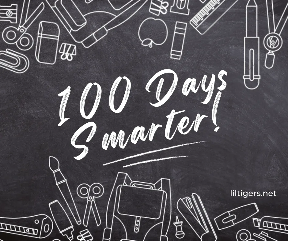 100 days of school phrases