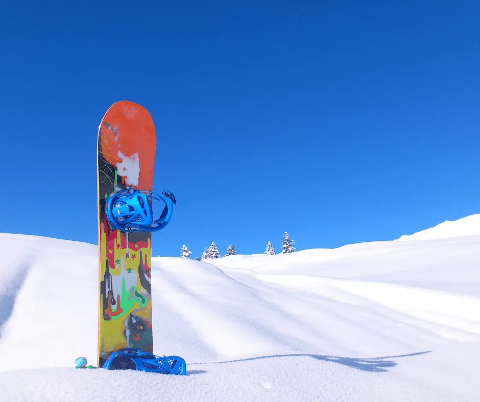snowboarding winter outdoor activity idea