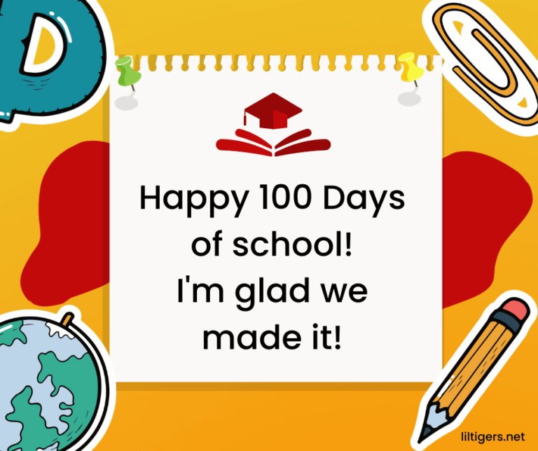 65 Best 100 Days of School Quotes and Sayings Lil Tigers