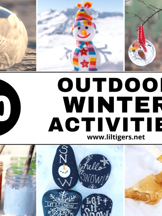 outdoor winter activity for kids