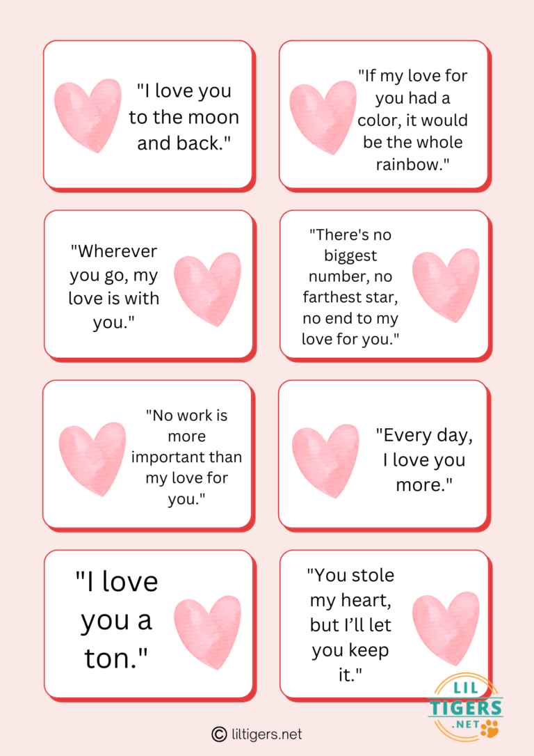 130 Best Love Quotes for Kids - Lil Tigers