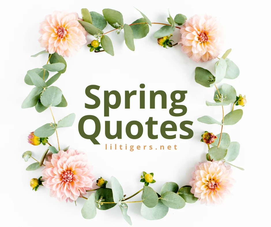 hello spring quotes for kids