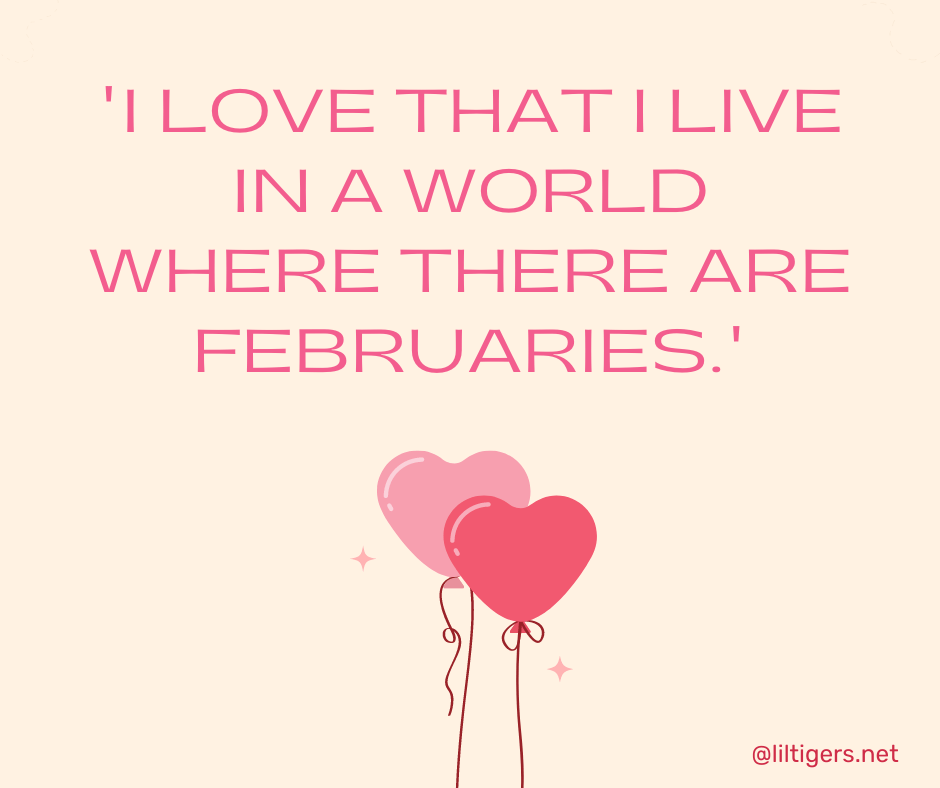 cute february quotes