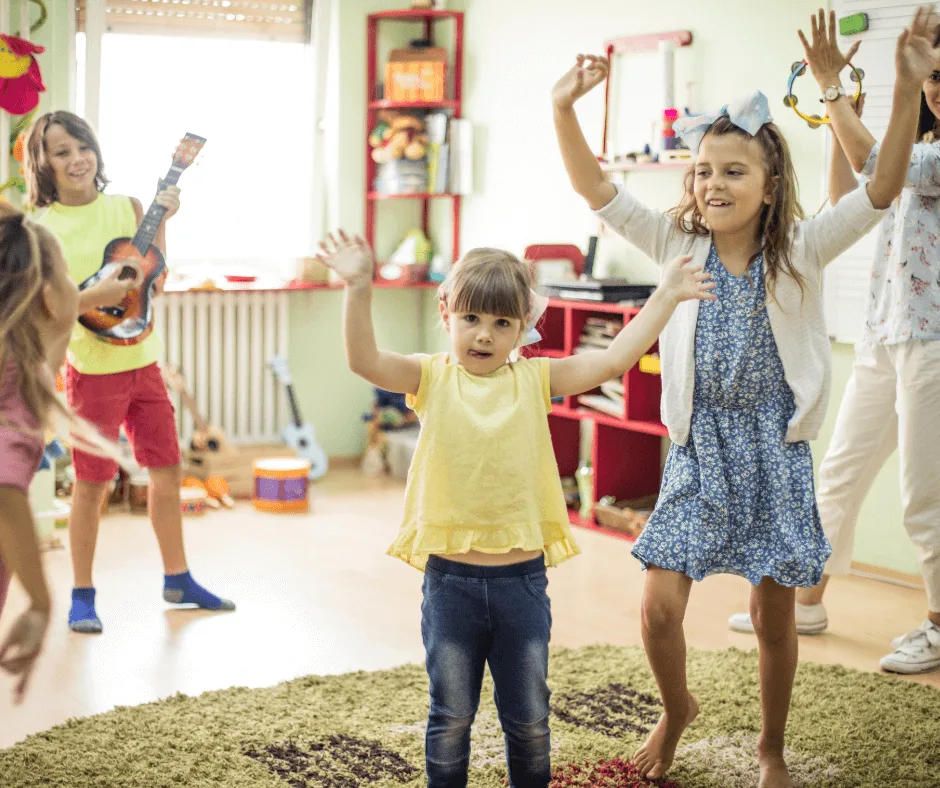 family fun friday dance party