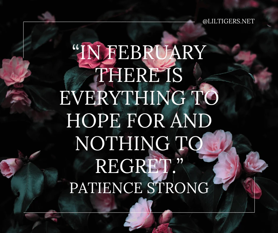 Inspirational Quotes on February