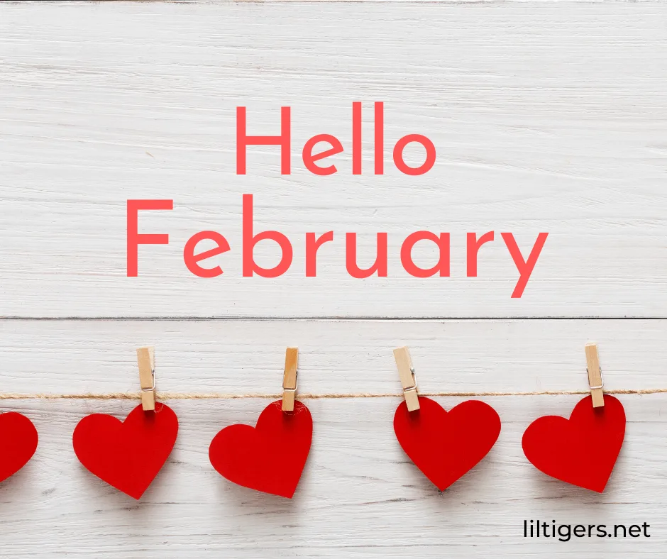 hello february phrases