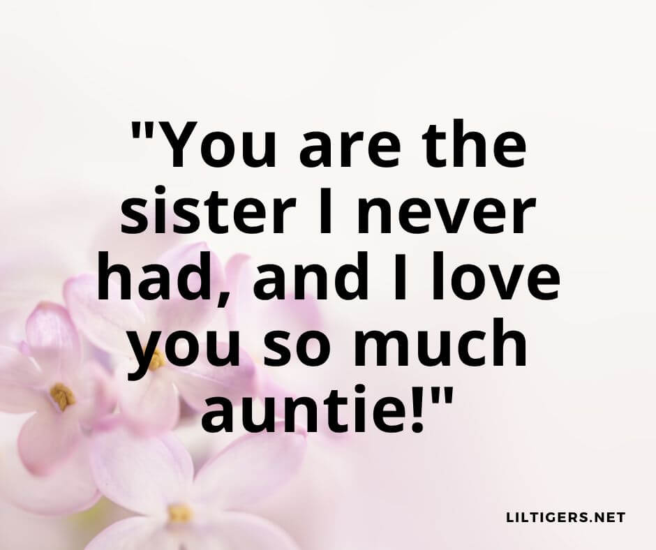 being an aunt quotes