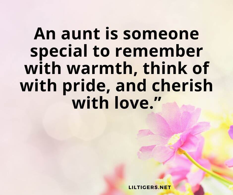 favorite aunt quotes