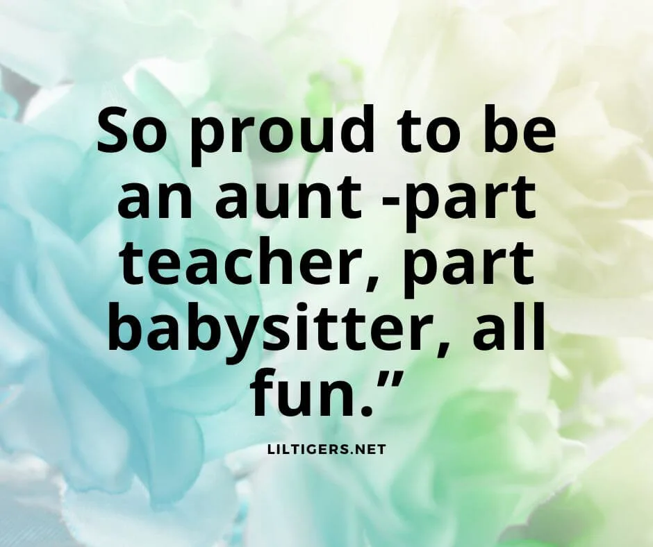 funny aunt sayings