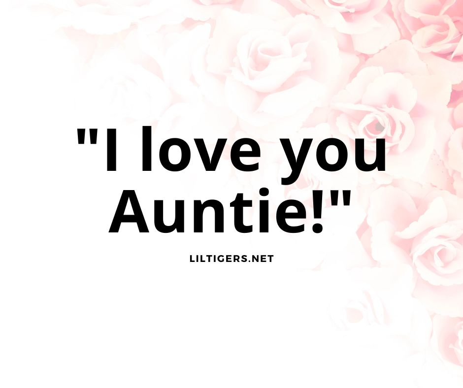 love aunt quotes