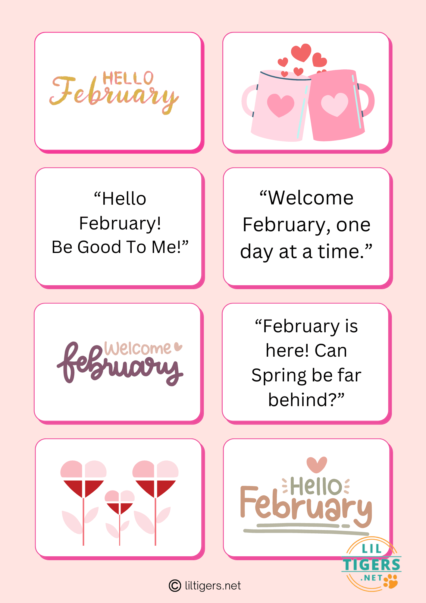 Welcome February Lunch Notes