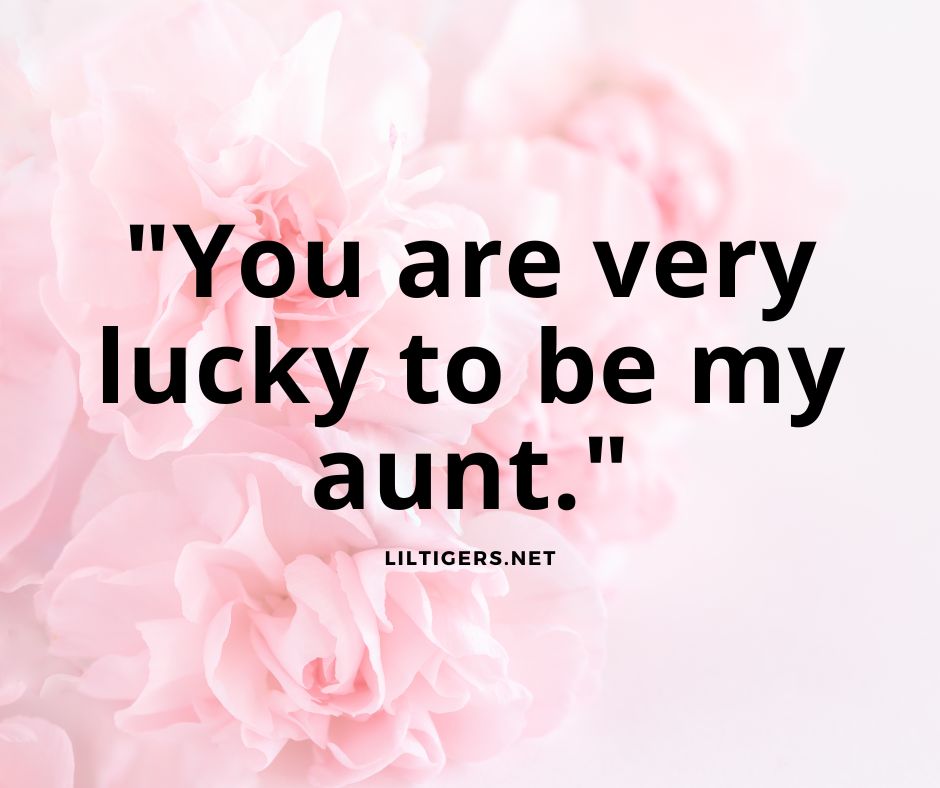 quotes about being an aunt