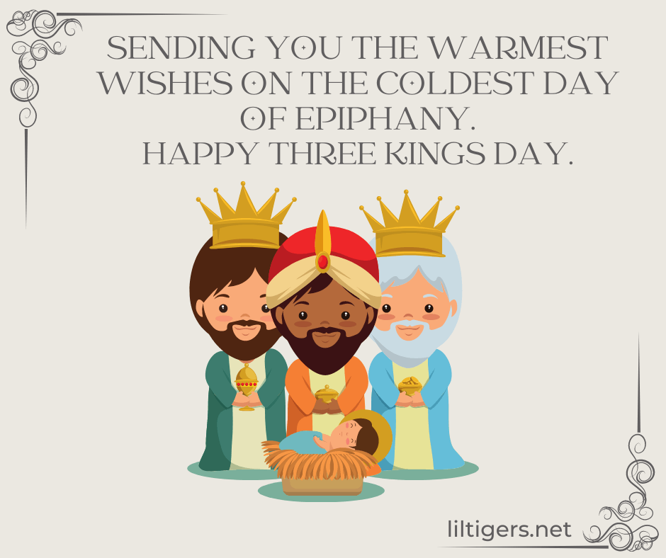 happy three kings day greetings for kids