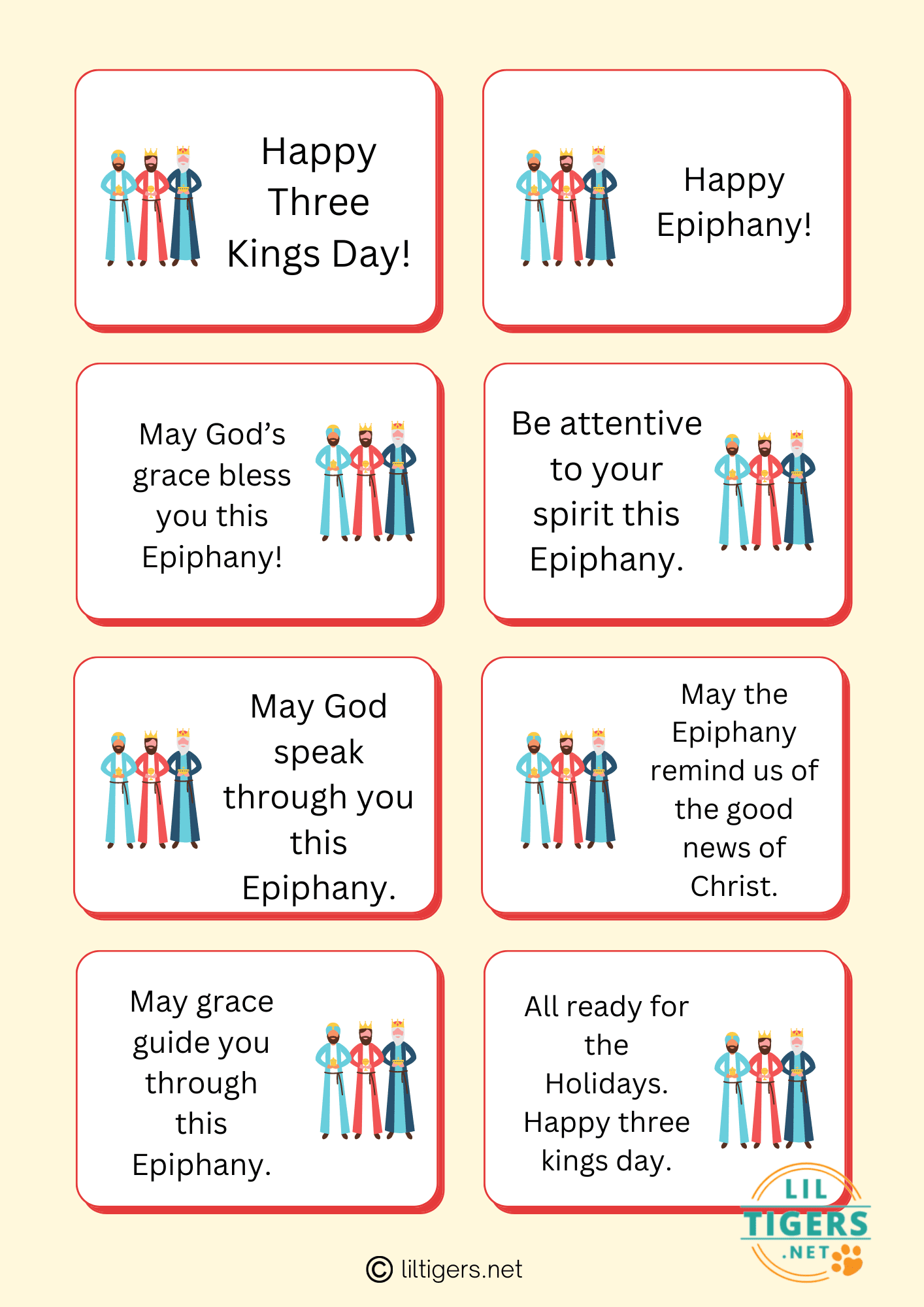 happy three kings day quotes for kids