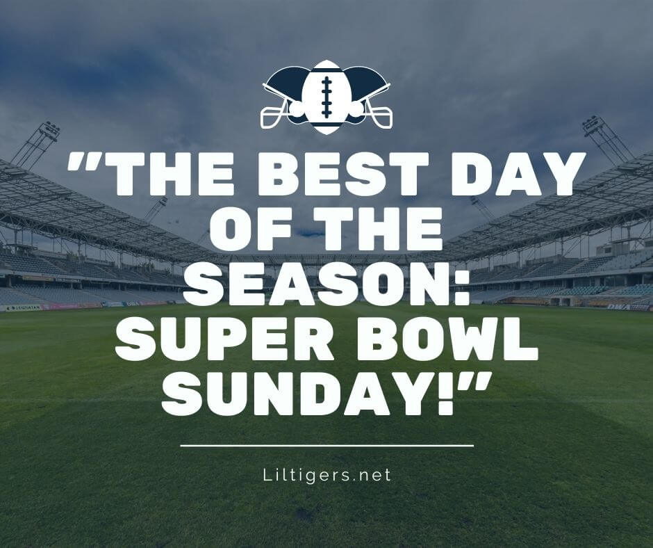 Fun Super Bowl Sunday Sayings
