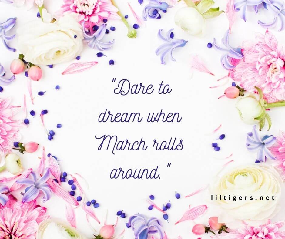 motivational march quotes