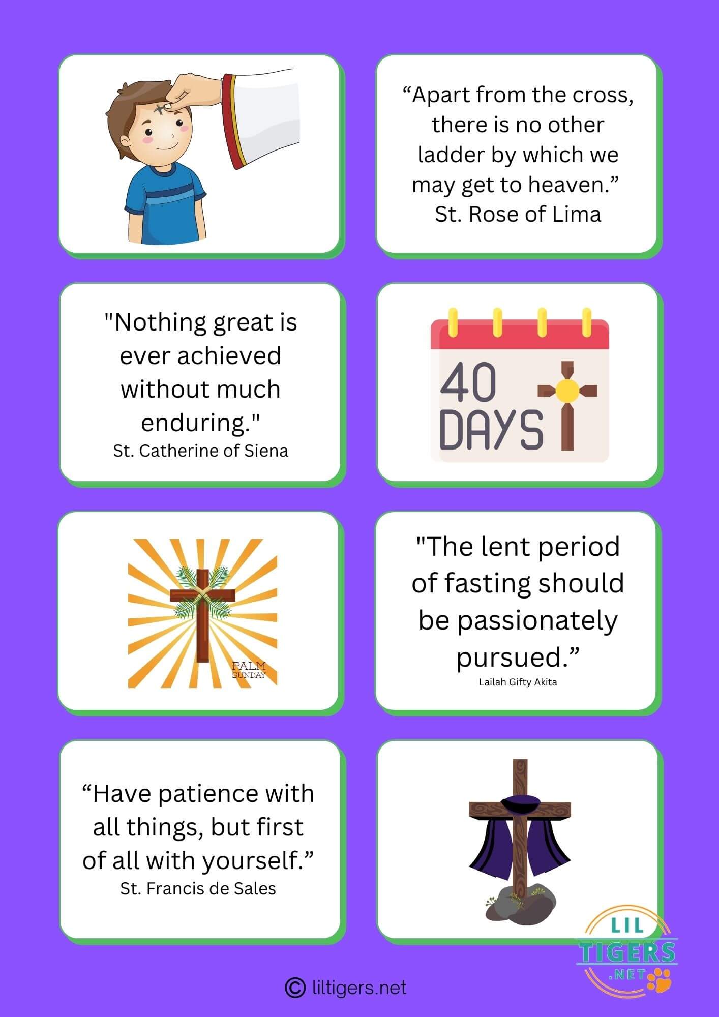 inspiring lent quotes for kids