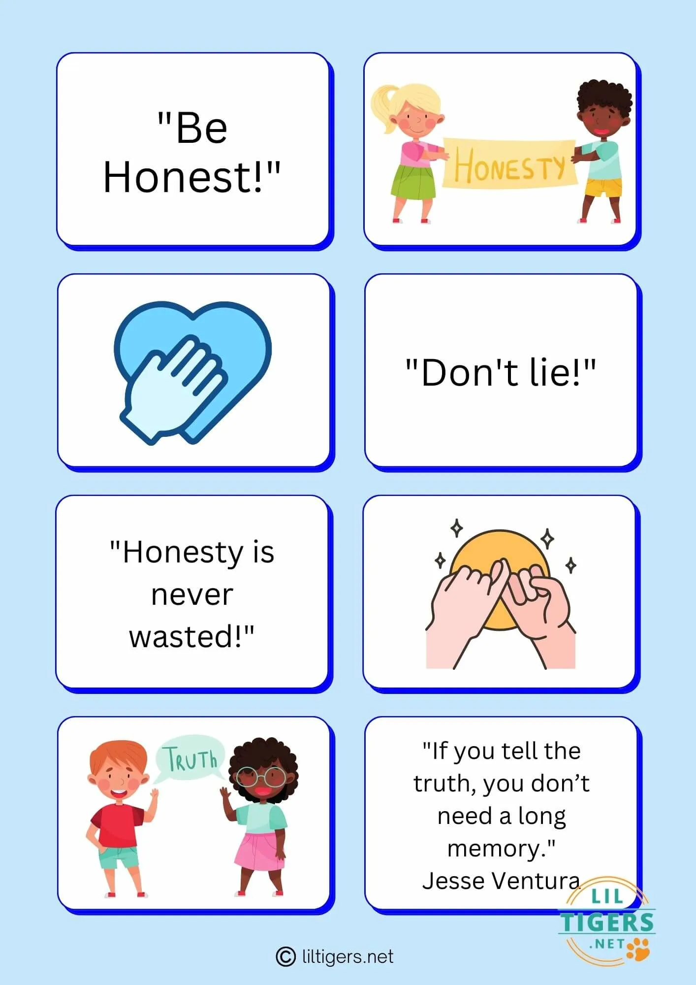 Honesty quotes for kids