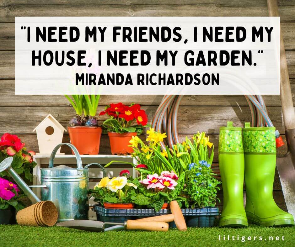 kids quotes on gardening