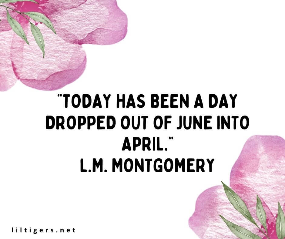 Inspiring April Quotes