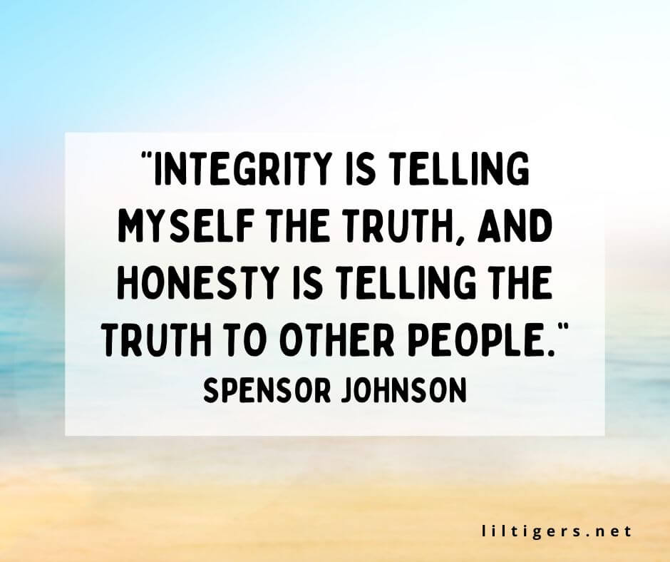kids Integrity Quotes