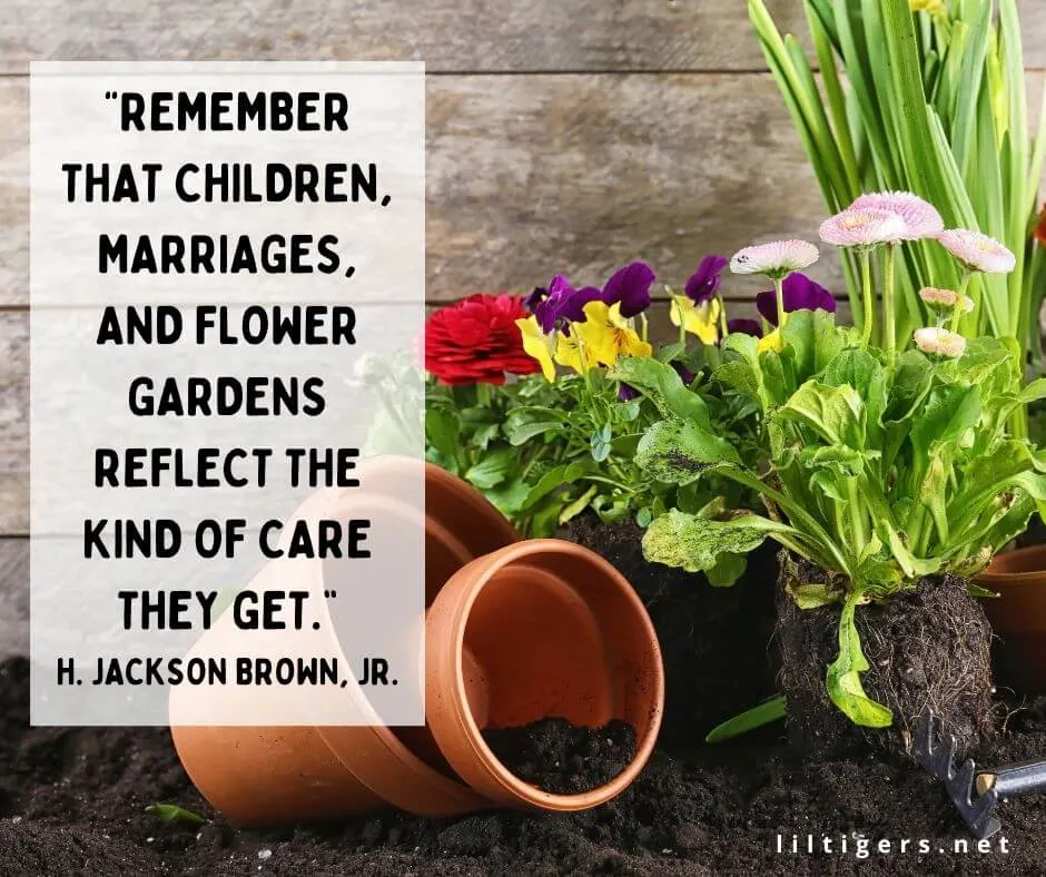Short Gardening Quotes for Kids