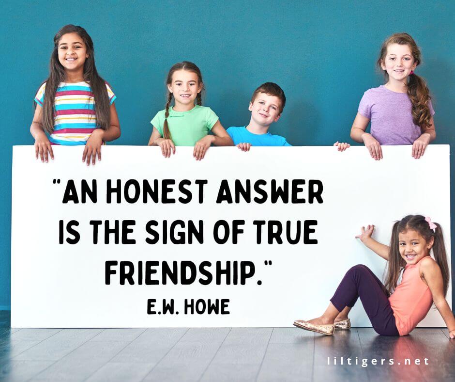 quotes with honesty for kids
