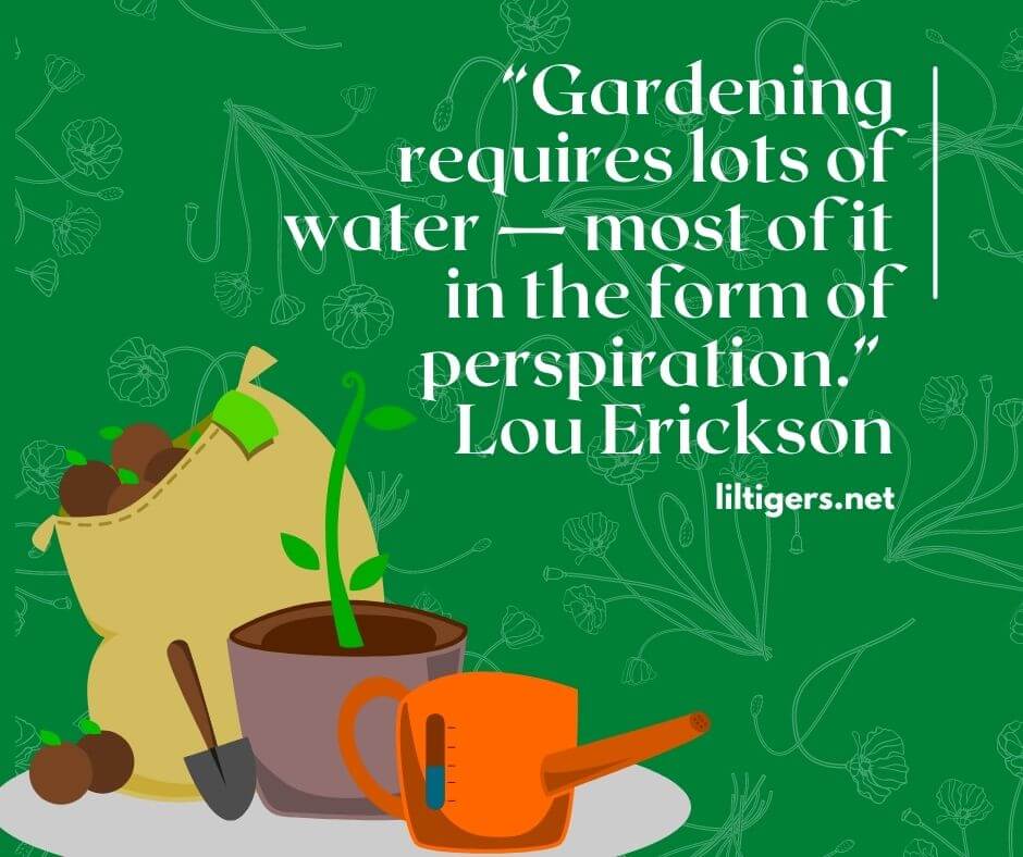 Funny Gardening Quotes for Kids