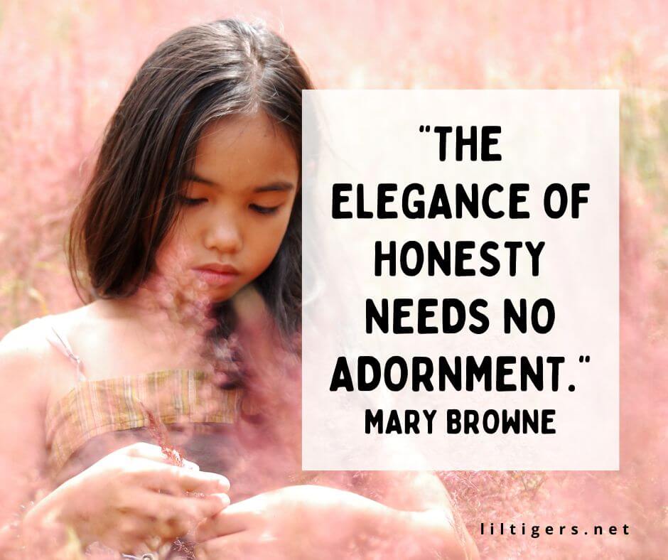 honesty quotations for kids