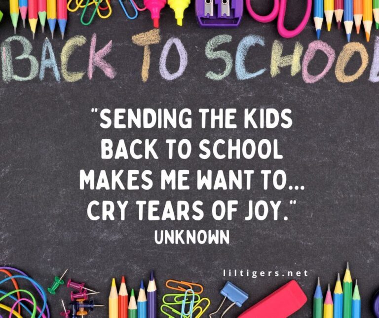 235 Best Back-to-School Quotes for Kids and Teachers - Lil Tigers