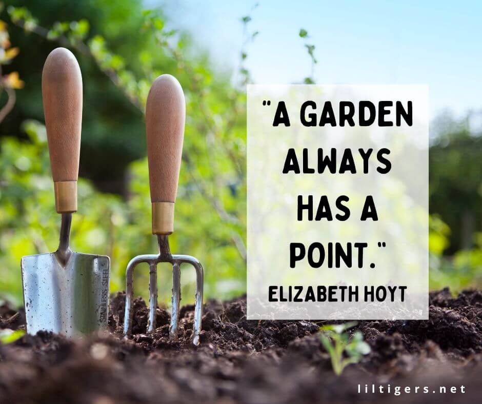 kids quotes about gardens