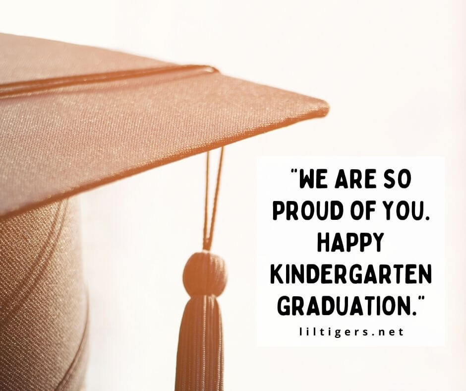graduation quotes for kindergartners