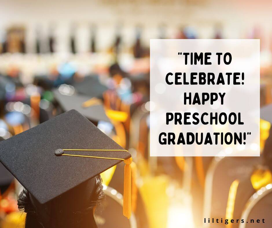 preschool graduation sayings for kids