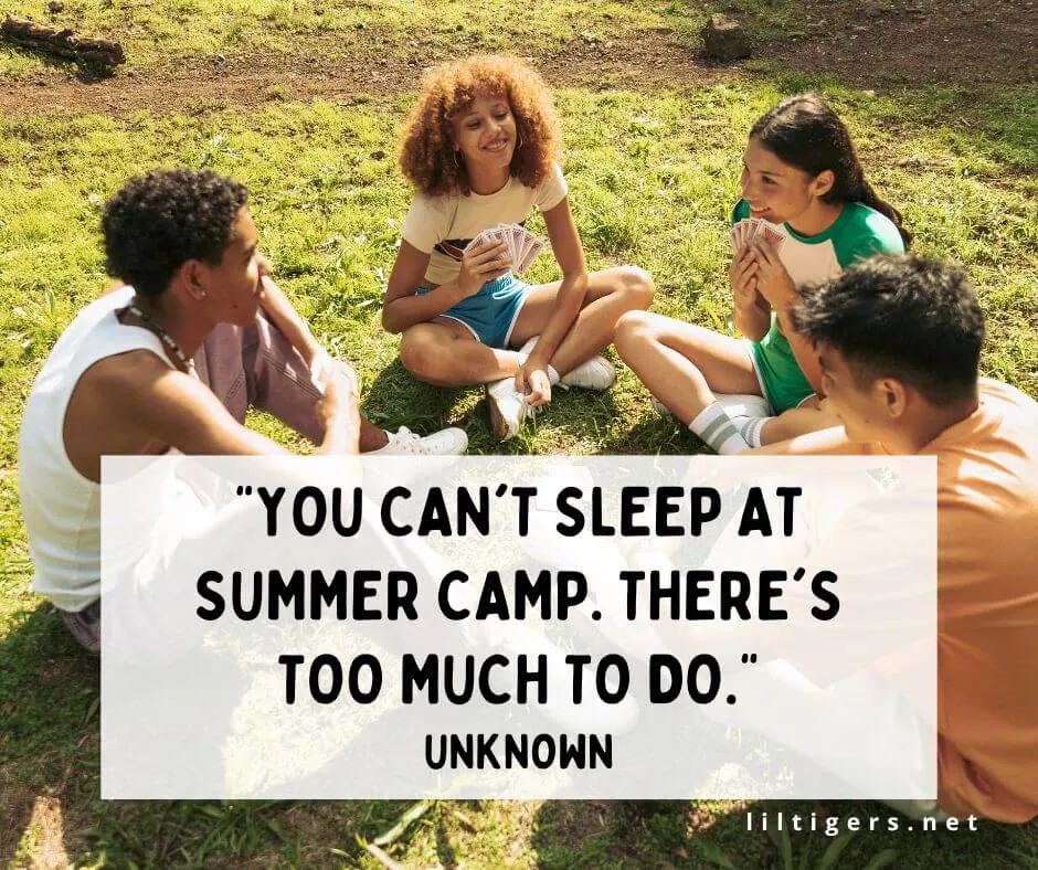 Motivational Summer Camp Quotes