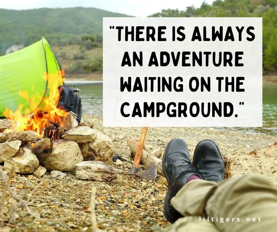 kids sayings about camping