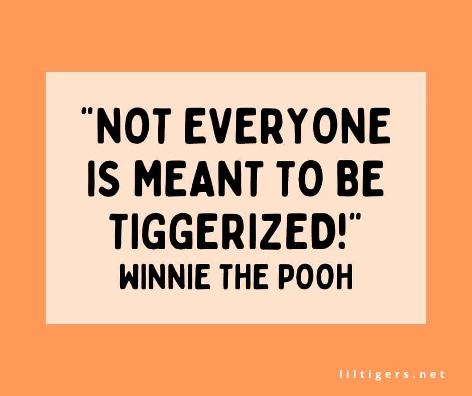 Funny Tigger Quotes for kids
