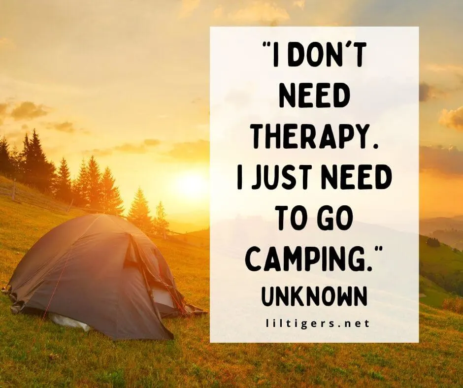 Short Camping Quotes