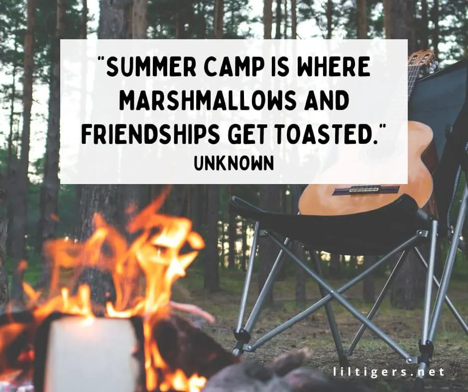 Quotes about Summer Camp Friends