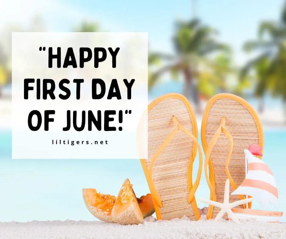 happy first day of june quotes