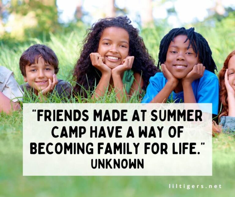 160 Best Summer Camp Quotes for Kids Lil Tigers