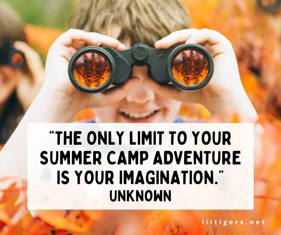 Adventures Summer Camp Quotes