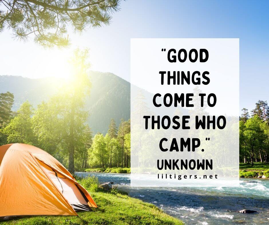 kids camping quotes and sayings