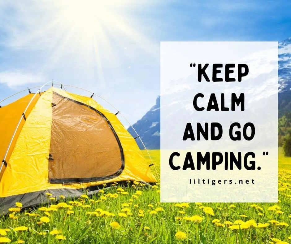 fun camping sayings for kids