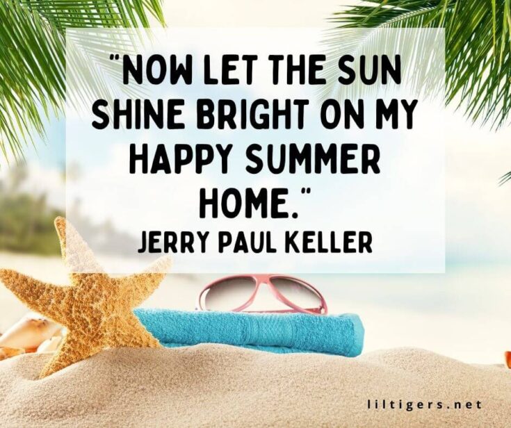 190 Best Summer Quotes for Kids - Lil Tigers