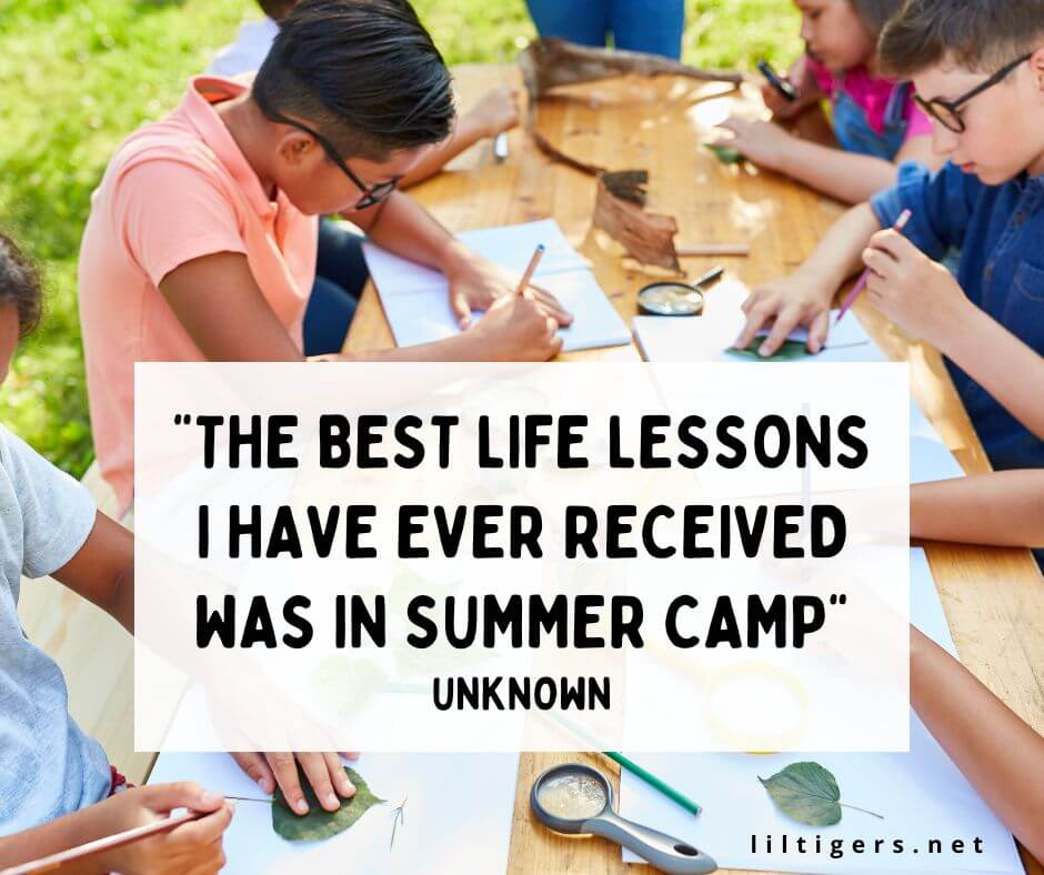 quotes about summer camp
