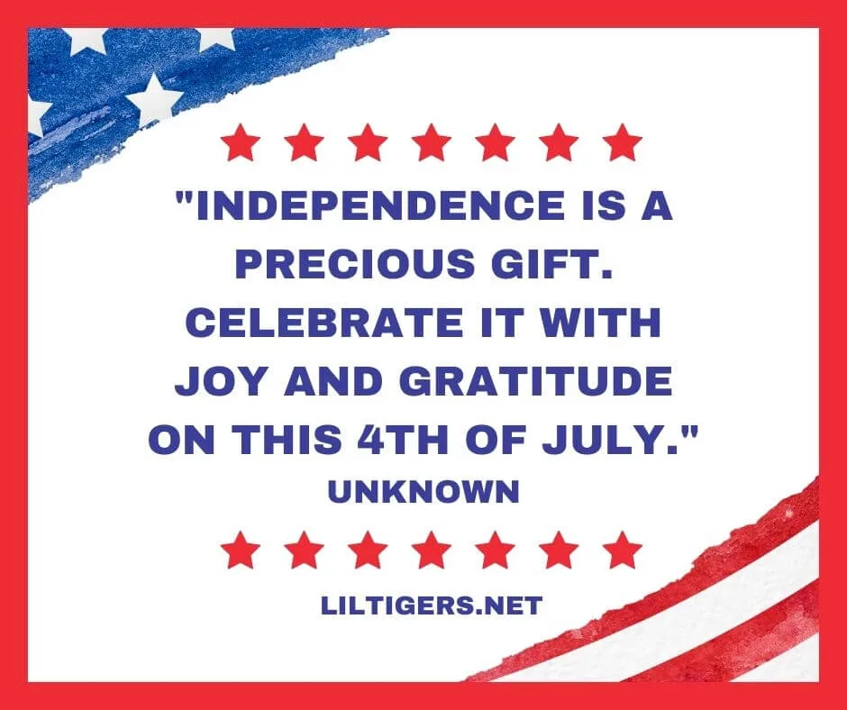 kids quotes 4th of July