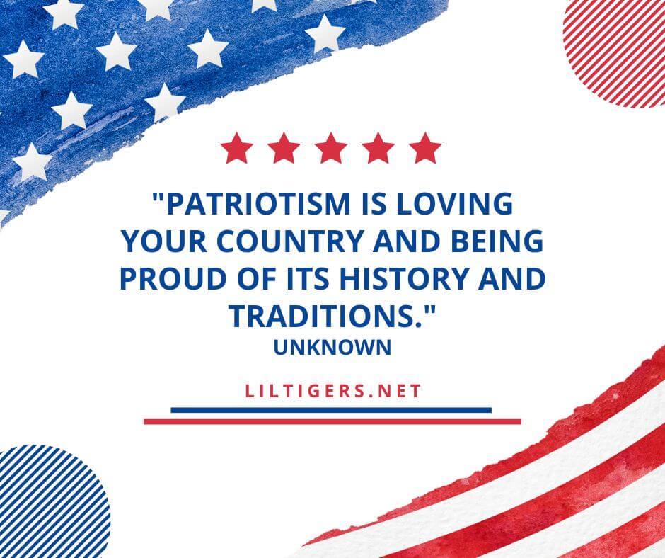patriotism sayings for kids