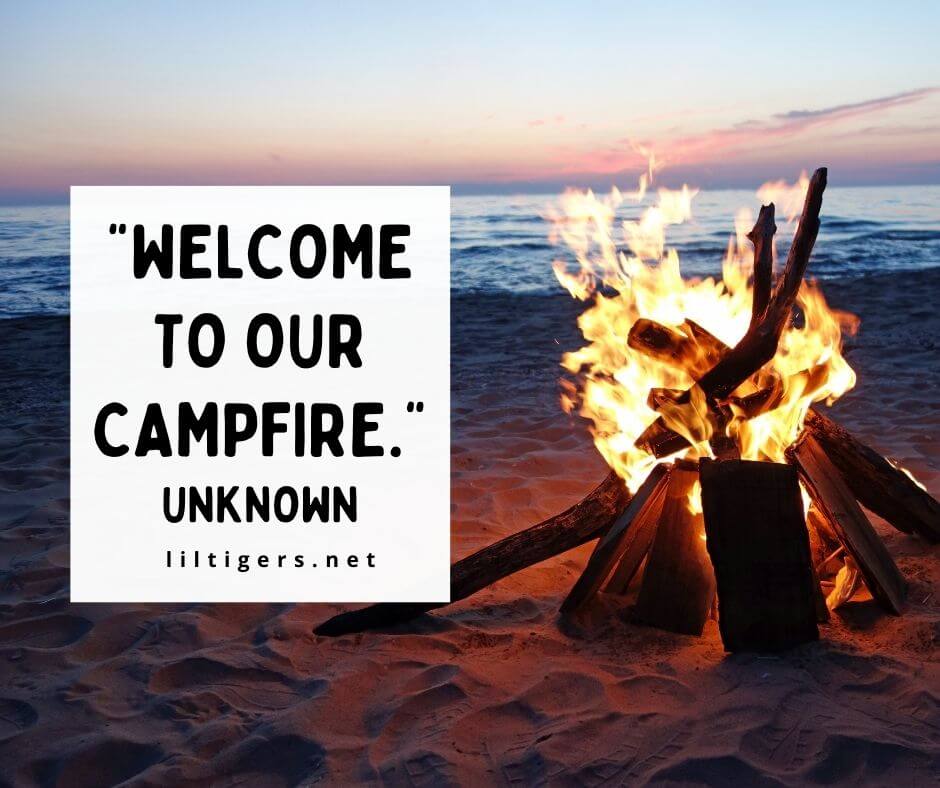 Fun Campfire Captions for Kids