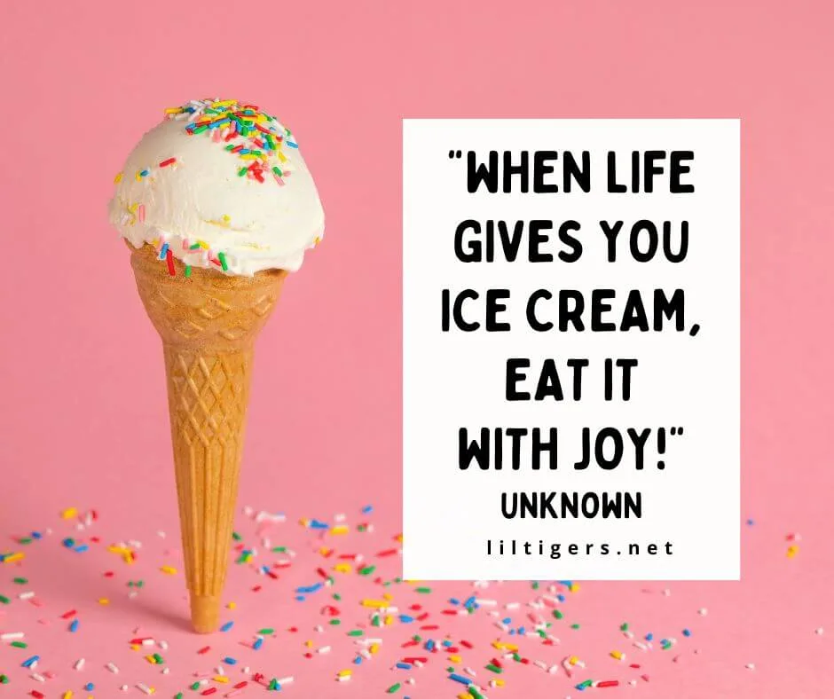 Ice Cream Cone Quotes for Kids